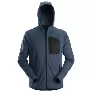 Image of Snickers Mens Fleece Hoodie (S) (Navy/Black)
