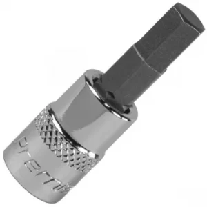 Image of Sealey SBH004 Hex Socket Bit 6mm 1/4"Sq Drive