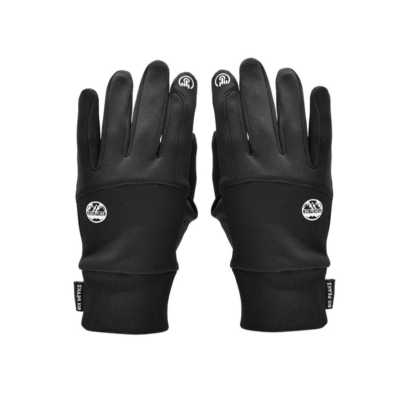 Image of Six Peaks Mens Winter Thermal Gloves in Black Size: Small Black Male S