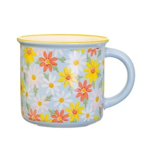 Image of Sass & Belle Blue Daisy Mug