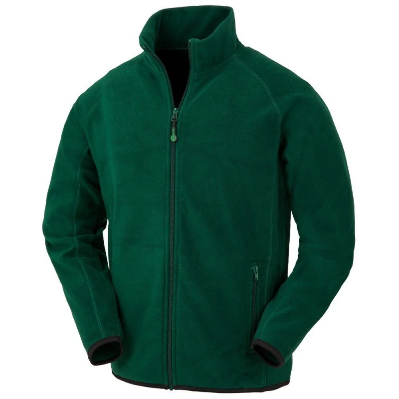 Image of Result Result Men Polarthermic Fleece Jacket in Green Size: X-Small Green XS Male 5063238653832