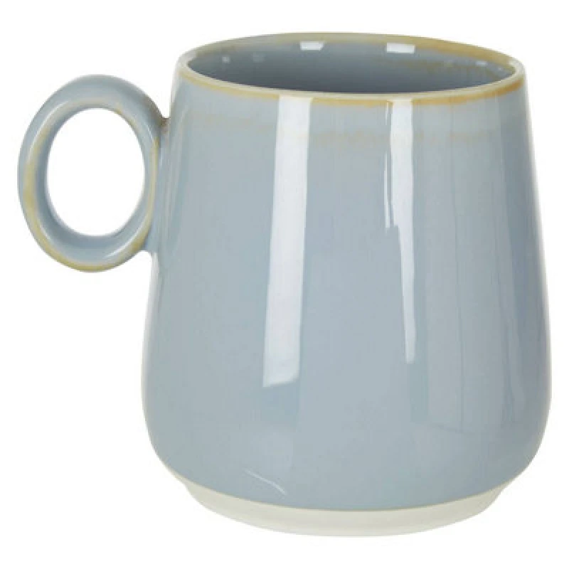 Image of Premier Housewares Jura Pastel Ceramic Mug Blue