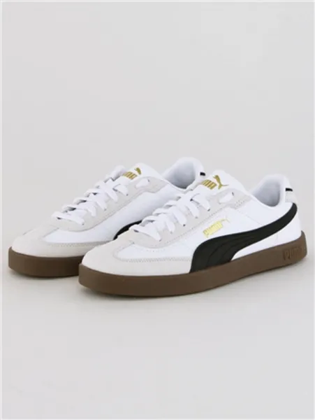 Image of Puma White - Black - Gum Club Ii Era Sneakers White Female 7 218994UK