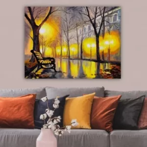 Image of 248468953_70100 Multicolor Decorative Canvas Painting