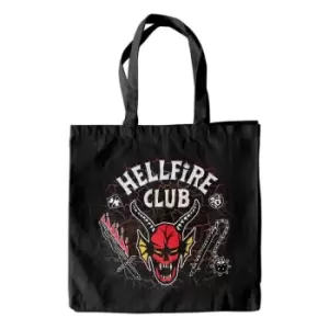 Image of Stranger Things Tote Hellfire Club