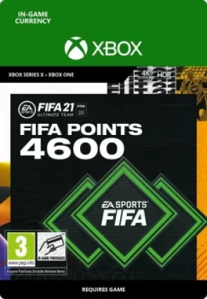 Image of FIFA 21 4600 Points Xbox One Series X