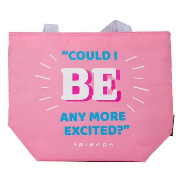 Image of Friends Lunch Bag Pink Quote