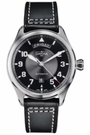 Image of Davosa Newton Pilot Day-Date Watch 16158555