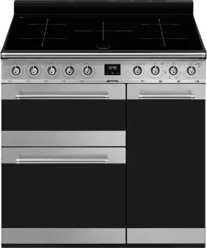 Image of Smeg Symphony SY93I-1 90cm Induction Range Cooker