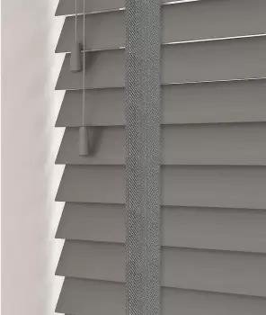 Image of Faux Wood Venetian Blinds with Tapes