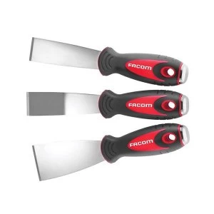 Image of Facom Stainless Steel Scrapers Set of 3