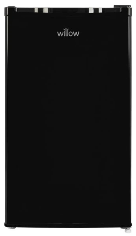 Image of Willow Freestanding Under Counter Larder Fridge with Chiller Box in Black Unisex