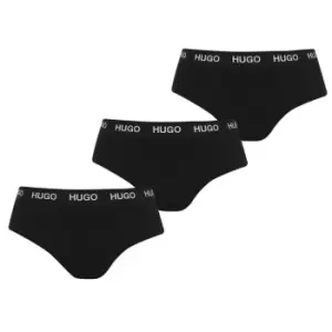 Image of Hugo 3 Pack Briefs - Black