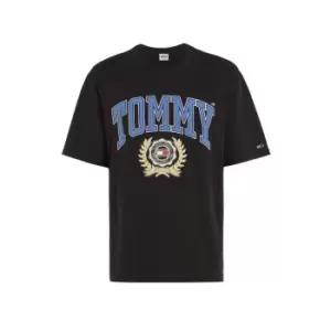 Image of Tommy Jeans Tjm Sktr College Rwb Tee - Black