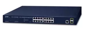 Image of PLANET GS-4210-16T2S network switch Managed L2/L4 Gigabit Ethernet...
