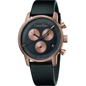 Image of Calvin Klein City Chronograph Watch K2G17TC1 - Black