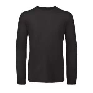 Image of B&C Mens Inspire Long Sleeve Tee (M) (Black)