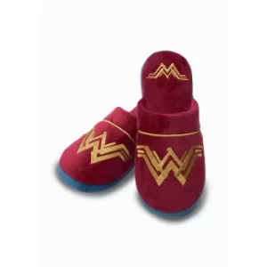 Image of DC Comics Wonder Woman Adult Mule Slippers UK Size 5-7