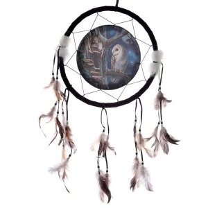 Image of Lisa Parker Fairy Tales Owl & Fairy Dreamcatcher 33cm