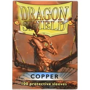 Image of Dragon Shield Standard Copper Card Sleeves - 100 Sleeves