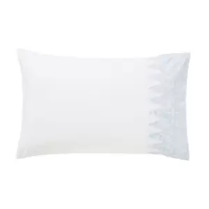 Image of Bedeck Of Belfast Asami Standard Pillowcase, Chambray Blue