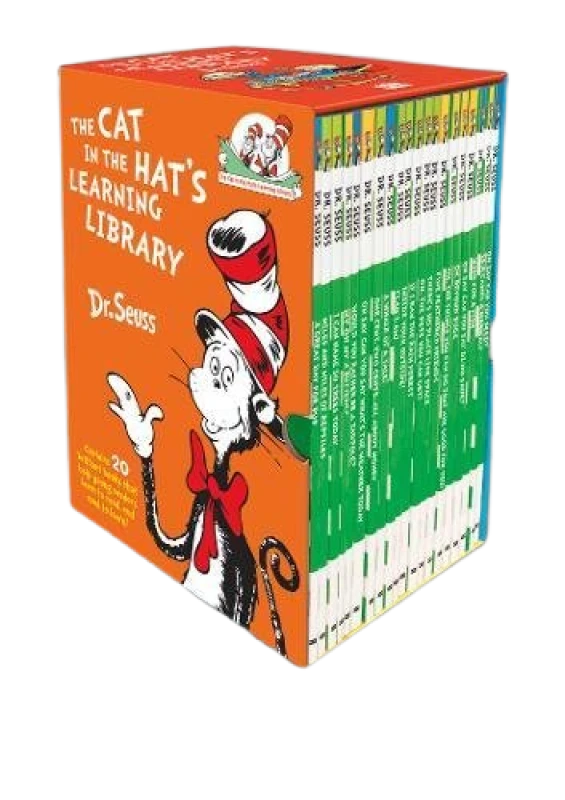 Image of The Cat in the Hat's Learning Library Series 20 Books Collection Box Set By Dr. Seuss Dr. Seuss Books