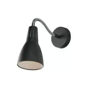 Image of Fan Europe Lighting - Fan Europe LuceAmbienteDesign - Adjustable Wall Task Lamp, Black, E14
