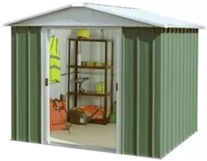 Image of Yardmaster 9.4 X 7.5 Ft Apex Roof Metal Garden Shed