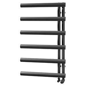 Image of Mayfair Anthracite Towel Radiator 500x795mm
