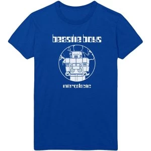 Image of The Beastie Boys - Intergalactic Mens Medium T-Shirt - Royal Blue