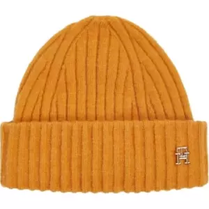 Image of Tommy Hilfiger Tommy Modern Fluffy Beanie - Yellow