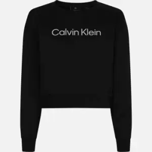 Image of Calvin Klein Performance Womens Pullover - Ck Black - S
