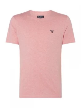 Image of Mens Barbour Cove Tee Pink Marl