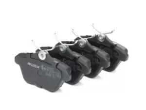 Image of RIDEX Brake pad set ALFA ROMEO,LANCIA 402B0165 71552987,71712910,71752987 71770990,77362144,77362257,77362343,9945775,99457750,99465680,9948577