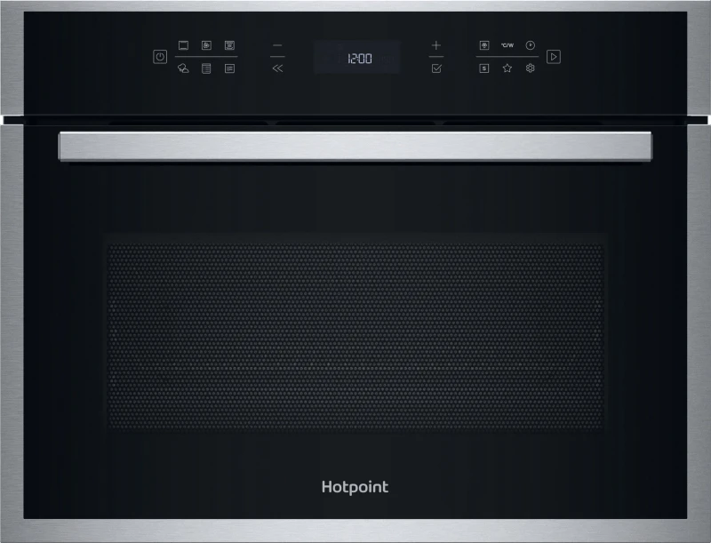Image of Hotpoint Class 6 Built-In Compact Combination Microwave Oven - Stainless Steel HCW6O7HTSXUK Stainless steel