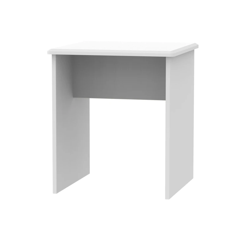 Image of Harrow Lamp Table In Grey Matt (Ready Assembled)