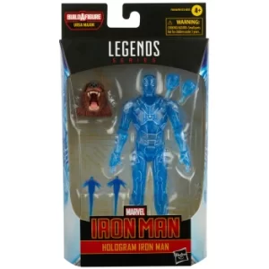 Image of Hasbro Marvel Legends Series Iron Man Hologram Iron Man Action Figure