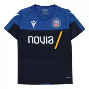 Image of Macron Training Tee Junior Boys - Blue