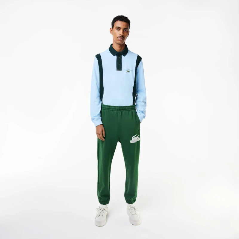 Image of Lacoste Organic Joggers Green male XS