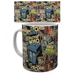 Image of Doctor Who Comic Books Mug