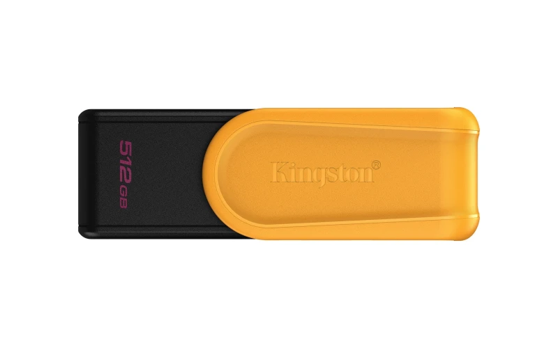 Image of Kingston Technology Kingston Technology DataTraveler 512GB Portable USB 3.2 Gen 1 Exodia S (Black/Yellow) DTXS/512GB