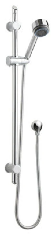 Image of BALTERLEY Slide Rail Shower Kit with Multi Function Head & Outlet Elbow - Chrome BSSR042