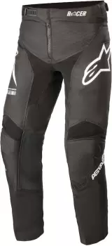 Image of Alpinestars Racer Braap Youth Motocross Pants, black-white, Size XL, black-white, Size XL