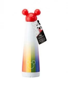Image of Mickey Mouse Mickey Rainbow Metal Water Bottle - Pride