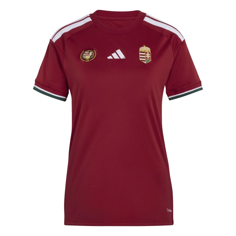 Image of adidas Hungary Home Shirt World Cup 2026 Womens Red/White female 10 (S)
