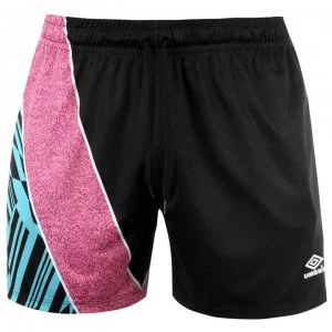 Image of Umbro Azteca Shorts - Black/Ceramic