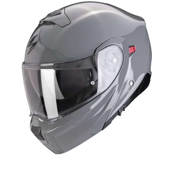 Image of Scorpion Exo-930 Evo Solid Grey Cement Modular Helmet S