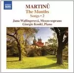 Image of Bohuslav Martinu: Songs, Vol. 2 - The Months (Music CD)