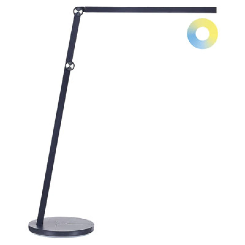 Image of Beliani LED Desk Lamp Dorado With Dimmer Metal Black