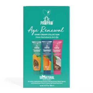Image of Dr Paw Paw Age Renewal Hand Cream Trio Collection, 3x50ml